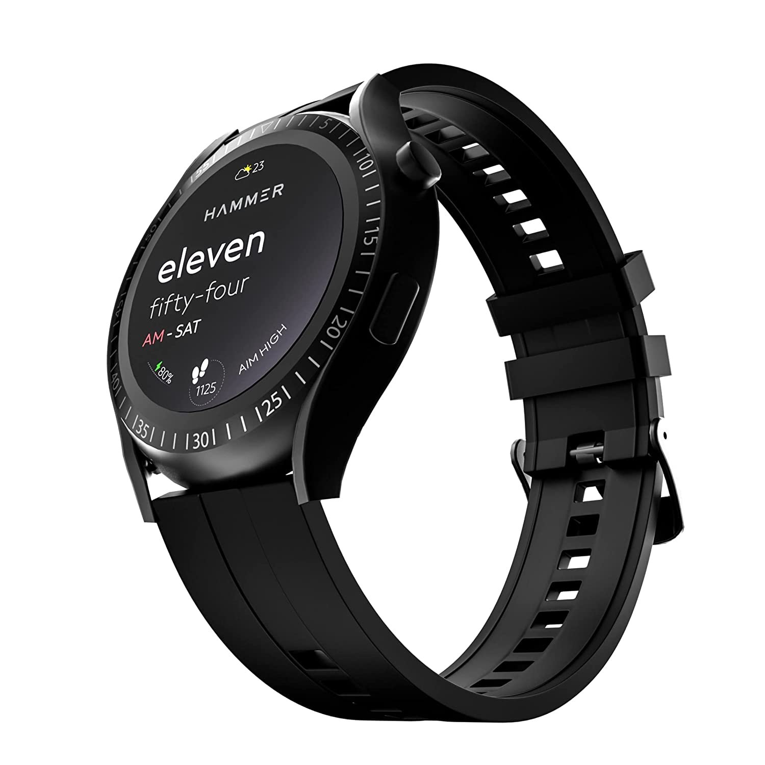 Hammer Pulse Ace Plus Round dial Bluetooth Calling Smartwatch [Apply Rs.100 Coupon]