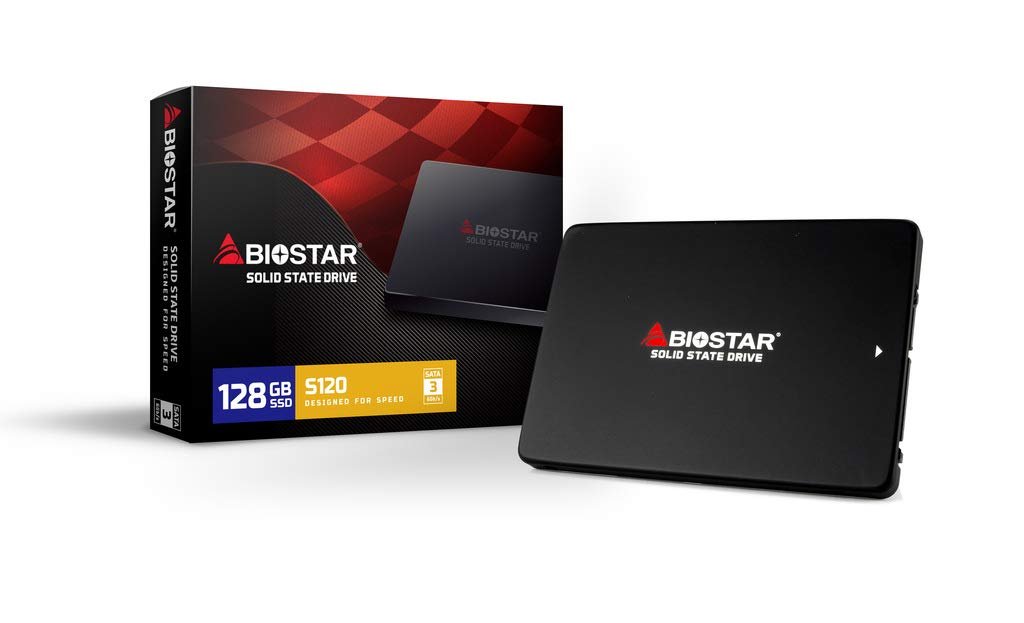 [ Apply ₹113 coupon ] Biostar Microtech Int'l Corp 2.5-inch (6.35 cm) (128GB Internal Solid State Drive High Performance Hard Drive for Desktop Laptop SATA III 6Gb/s Includes SSD (SA902S2E38)