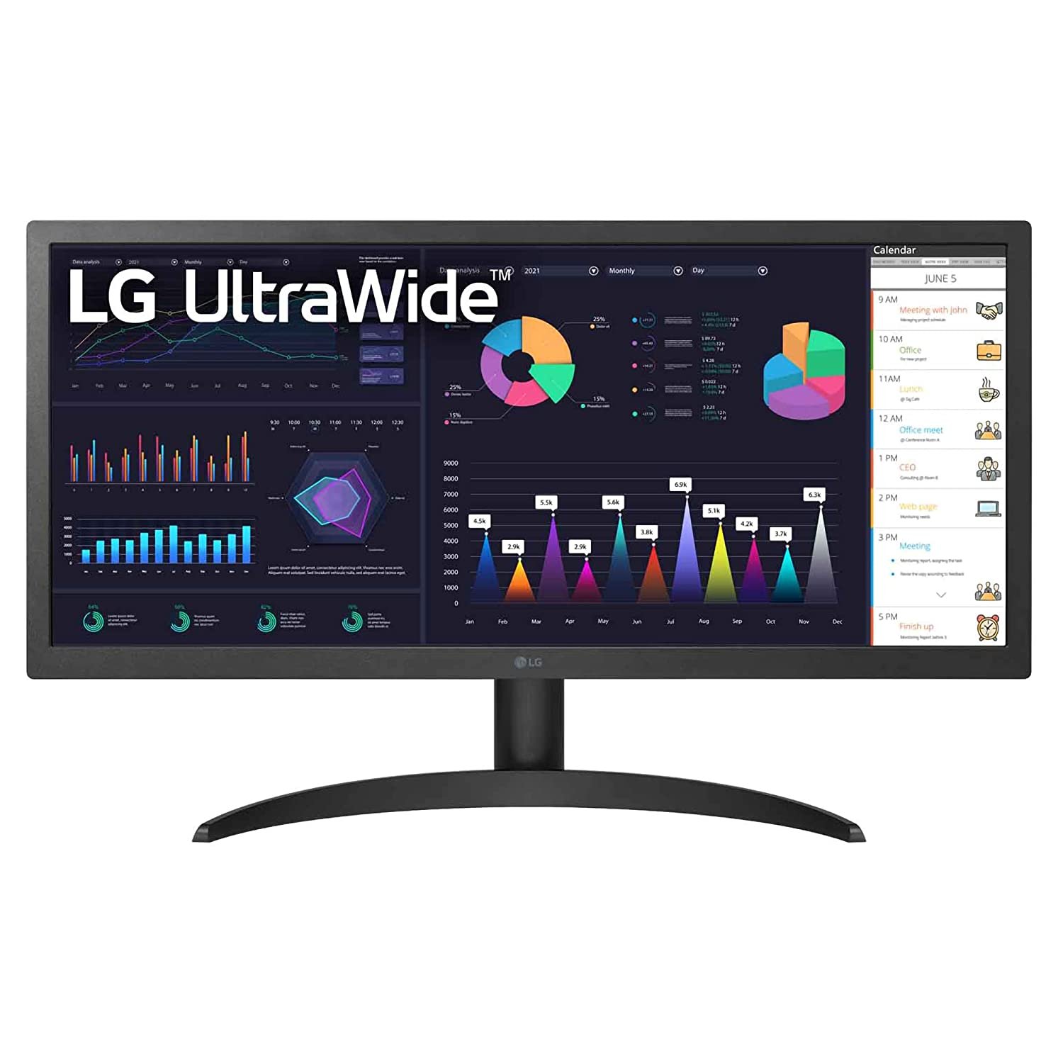 LG UltraWide 21:9 26 inch (65.3) IPS FHD  Dual HDMI, AMD FreeSync